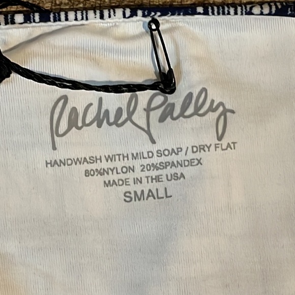 Rachel Pally Ibiza bikini bottoms Navy Sketch Size Small NWT - Picture 7 of 7